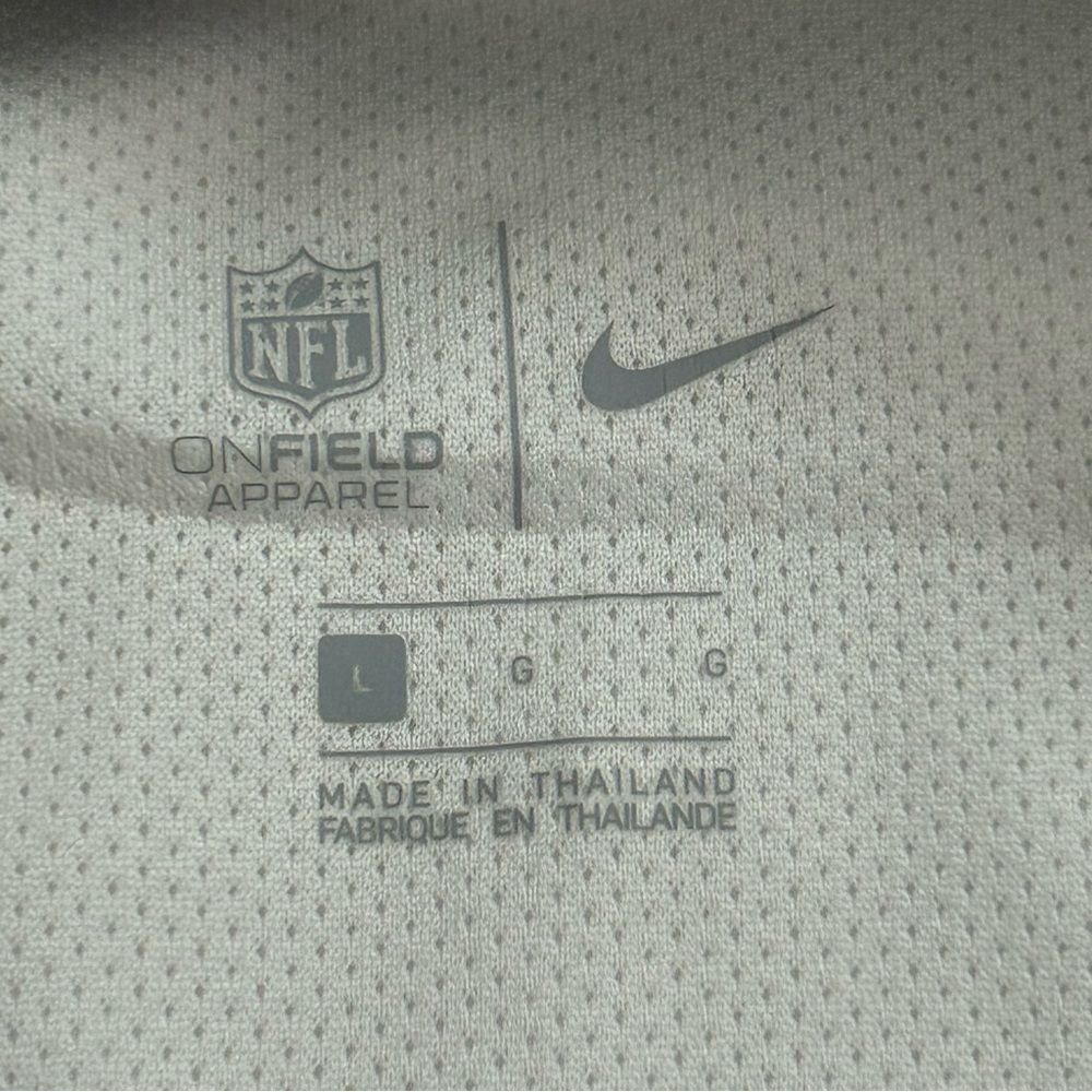 Nike NFL New England Patriots Team Issue On-Field Jacket White Mens Large - Picture 3 of 7